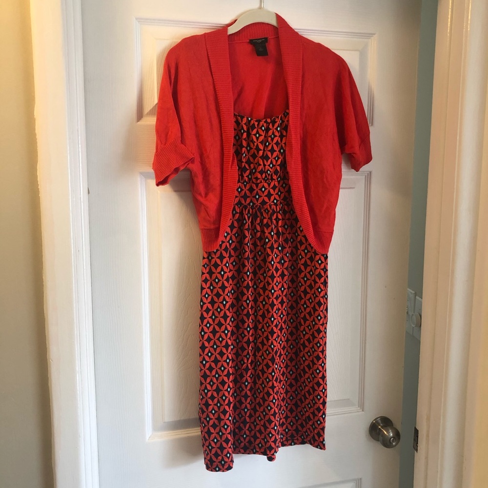 Dress and sweater combo